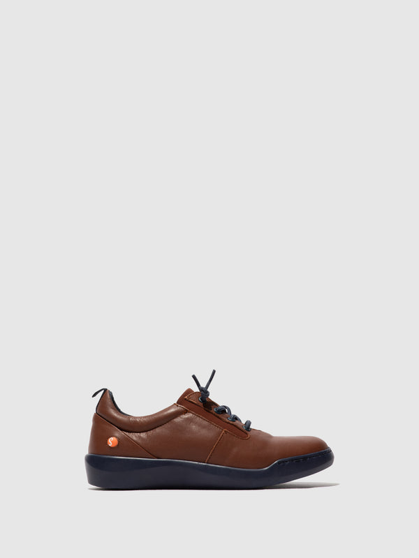 Lace-up Trainers BANN730SOF COGNAC W/MARRON NEOPRENE